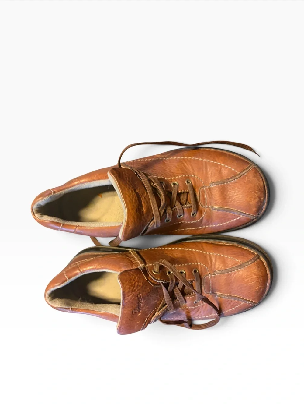 Dr. Martens Tan Brown Leather Lace-Up Men's Boots